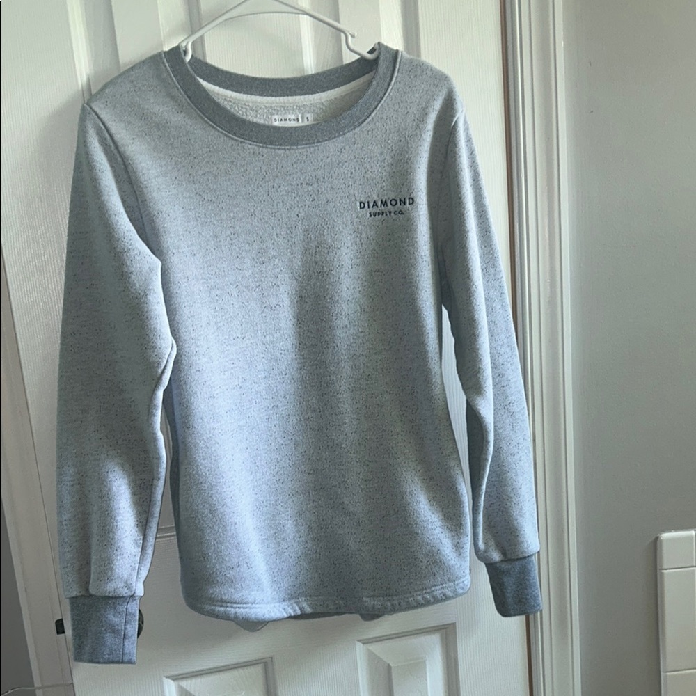 Diamond Supply Co. Heather Gray Crewneck